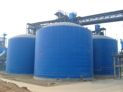 普格水泥钢板库改造