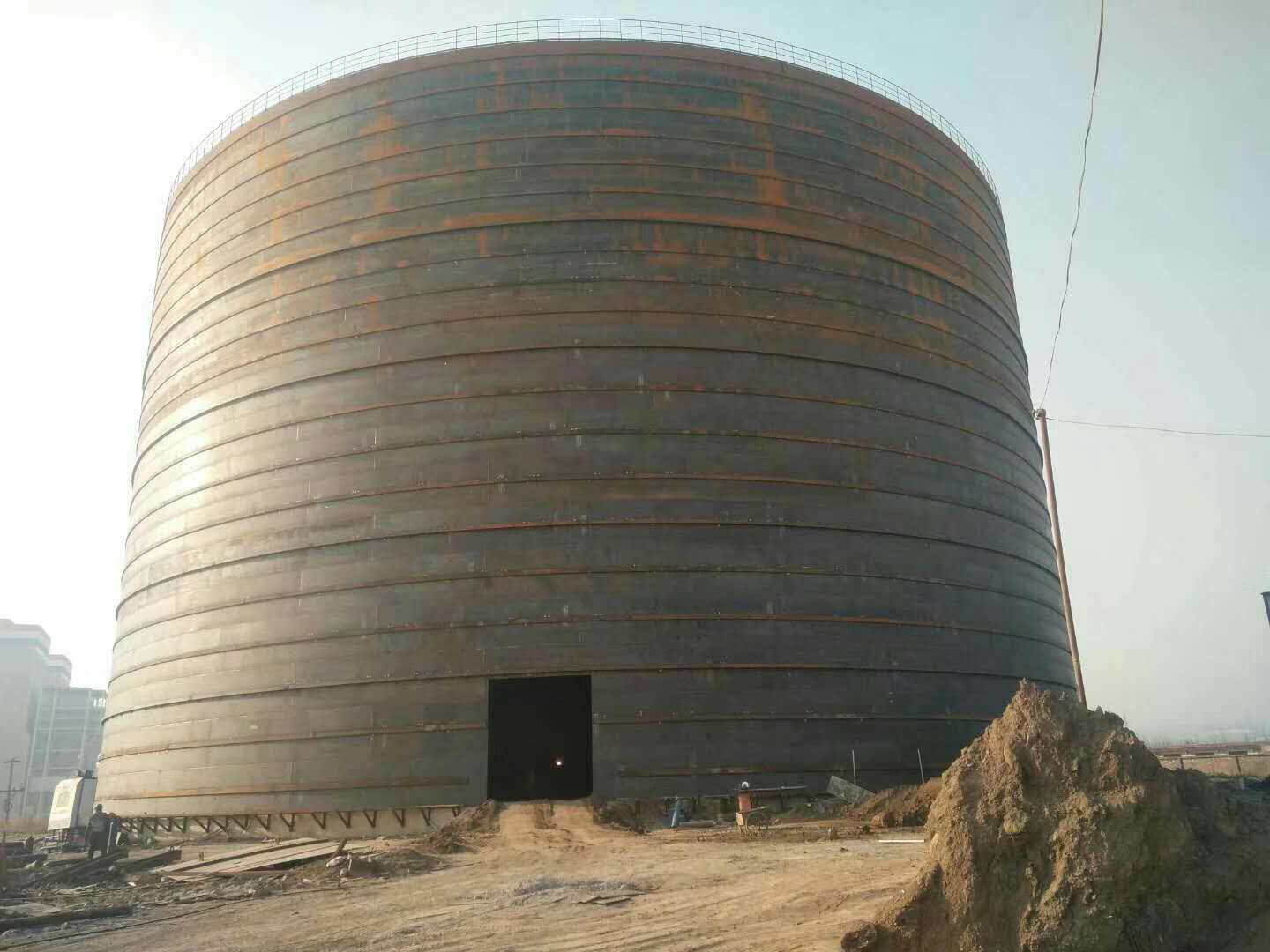 普格承建大型钢板库的好处及原理