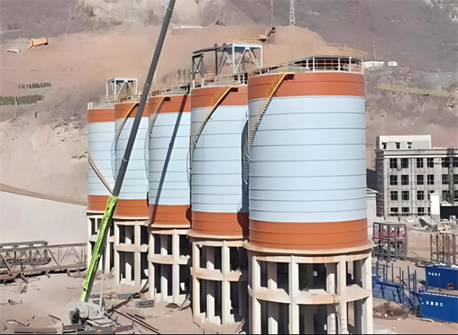 普格高架钢板仓